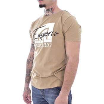 Υφασμάτινα Άνδρας T-shirt με κοντά μανίκια Just Emporio JE-MILIM-01 Beige