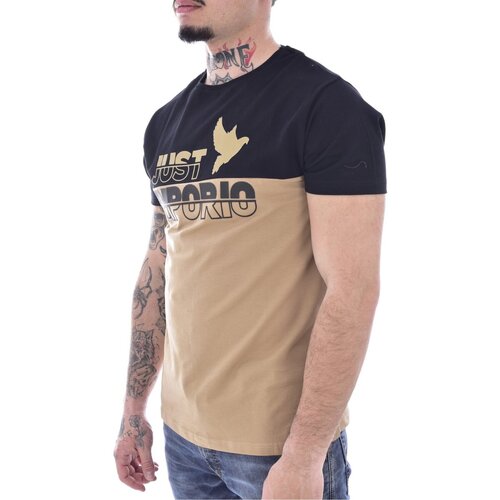 Υφασμάτινα Άνδρας T-shirt με κοντά μανίκια Just Emporio JE-MOBIM-01 Beige