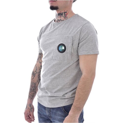 Υφασμάτινα Άνδρας T-shirt με κοντά μανίκια Just Emporio JE-MOTIM-01 Grey