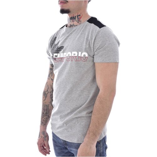 Υφασμάτινα Άνδρας T-shirt με κοντά μανίκια Just Emporio JE-MOJIM-01 Grey