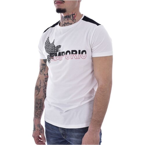 Υφασμάτινα Άνδρας T-shirt με κοντά μανίκια Just Emporio JE-MOJIM-01 Άσπρο
