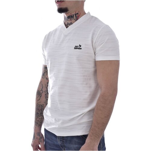 Υφασμάτινα Άνδρας T-shirt με κοντά μανίκια Just Emporio JE-MOZIM-01 Άσπρο