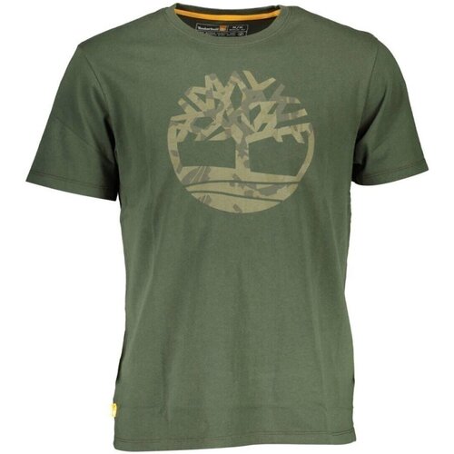 Υφασμάτινα Άνδρας T-shirt με κοντά μανίκια Timberland TB0A2B6Z Green