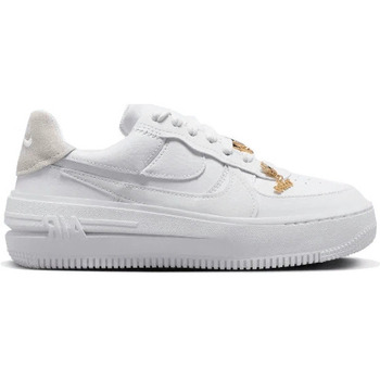 Παπούτσια Πεζοπορίας Nike Air Force 1 Low PLT.AF.ORM White Metallic Gold Άσπρο