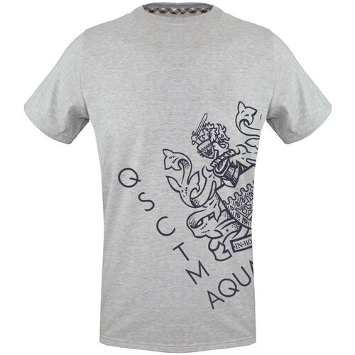 Υφασμάτινα Άνδρας T-shirt με κοντά μανίκια Aquascutum - tsia115 Grey