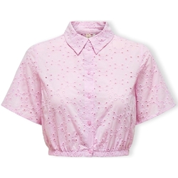 Υφασμάτινα Γυναίκα Μπλούζες Only Kala Alicia Shirt - Pirouette Ροζ