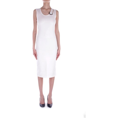 Υφασμάτινα Γυναίκα Κοντά Φορέματα Costume National CWS44002VE 8755 Άσπρο