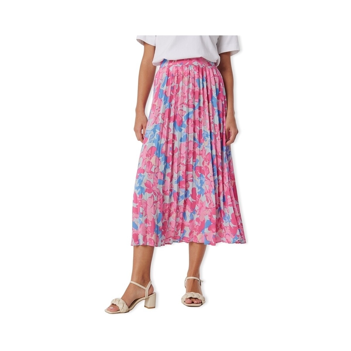 Only  Κοντές Φούστες Only Alva Midi Skirt - Azalea Pink