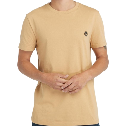 Υφασμάτινα Άνδρας T-shirt με κοντά μανίκια Timberland 236595 Brown