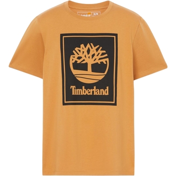 Υφασμάτινα Άνδρας T-shirt με κοντά μανίκια Timberland 236630 Brown