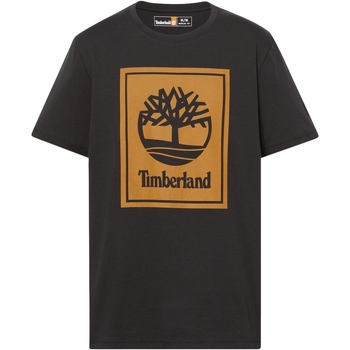 Υφασμάτινα Άνδρας T-shirt με κοντά μανίκια Timberland 236625 Black