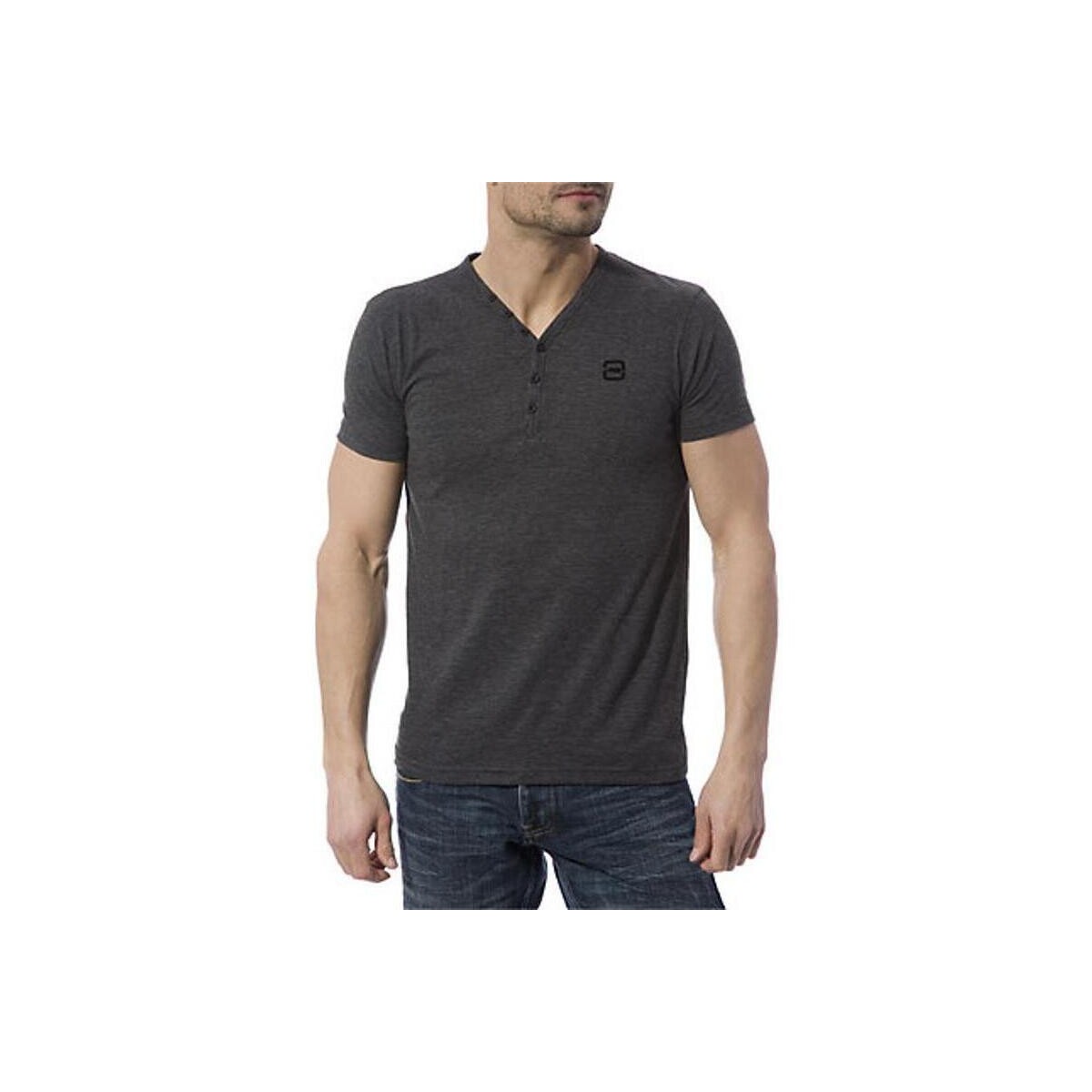 Υφασμάτινα Άνδρας T-shirt με κοντά μανίκια Rg 512 16979 Grey
