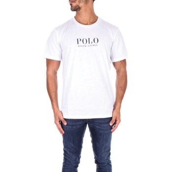 Υφασμάτινα Άνδρας T-shirt με κοντά μανίκια Ralph Lauren 714899613 Άσπρο