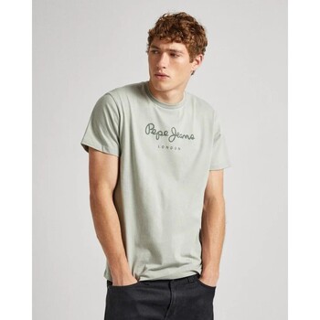 Υφασμάτινα Άνδρας T-shirt με κοντά μανίκια Pepe jeans PM508208 EGGO N Green