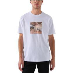 Υφασμάτινα Άνδρας T-shirt με κοντά μανίκια Salsa  Άσπρο