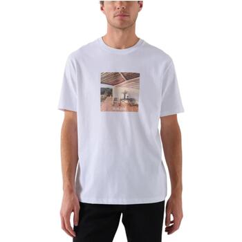 Υφασμάτινα Άνδρας T-shirt με κοντά μανίκια Salsa  Άσπρο