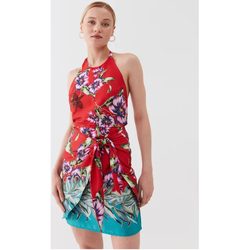 Υφασμάτινα Γυναίκα Φορέματα Guess W3YK52 WF1T2 Multicolour