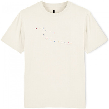 Υφασμάτινα Άνδρας T-shirts & Μπλούζες Poetic Collective Color logo t-shirt Beige