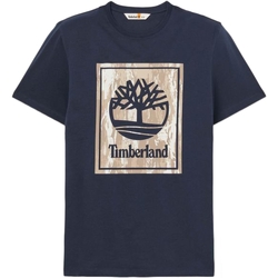 Υφασμάτινα Άνδρας T-shirt με κοντά μανίκια Timberland 236615 Μπλέ