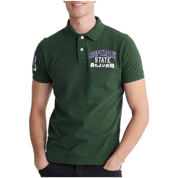 Υφασμάτινα Άνδρας T-shirts & Μπλούζες Superdry M1110008A Green