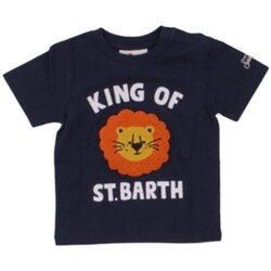 Υφασμάτινα Αγόρι T-shirt με κοντά μανίκια Mc2 Saint Barth TSH0001 00007F Μπλέ