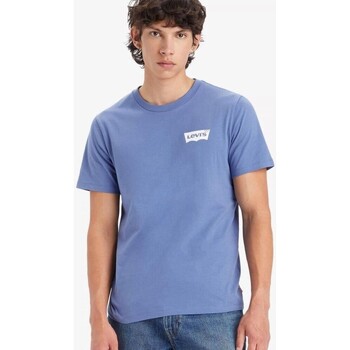 Υφασμάτινα Άνδρας T-shirt με κοντά μανίκια Levi's 22491 1458 GRAPHIC CREWNECK Μπλέ