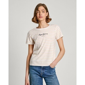 Υφασμάτινα Γυναίκα T-shirts & Μπλούζες Pepe jeans PL505876 ELBA Yellow