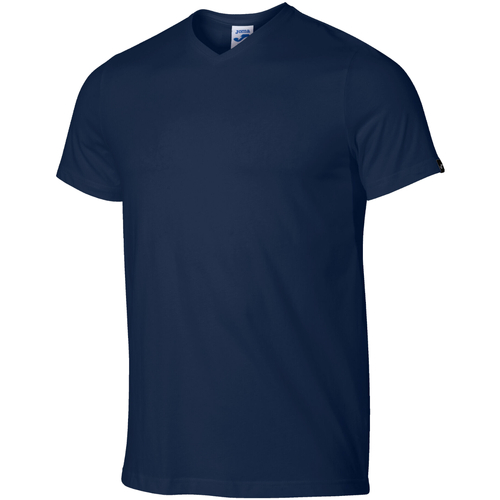Υφασμάτινα Άνδρας T-shirt με κοντά μανίκια Joma Versalles Short Sleeve Tee Μπλέ