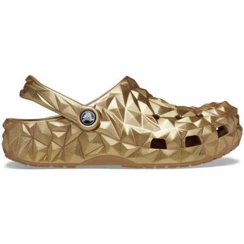 Παπούτσια Γυναίκα Σανδάλια / Πέδιλα Crocs Cls metallic geometric clog Gold