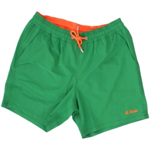 Υφασμάτινα Άνδρας Μαγιώ / shorts για την παραλία Mc2 Saint Barth COM0007 Green