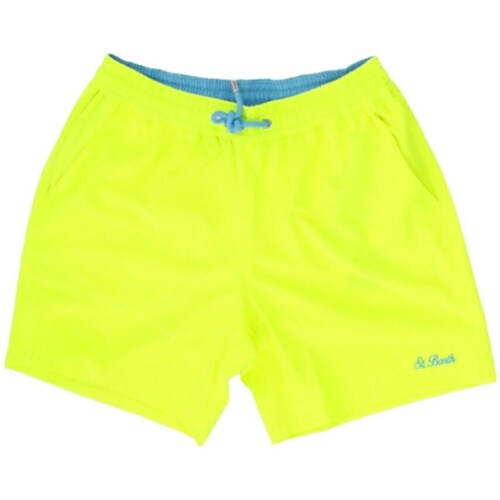 Υφασμάτινα Άνδρας Μαγιώ / shorts για την παραλία Mc2 Saint Barth COM0007 Yellow