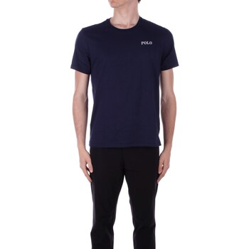 Υφασμάτινα Άνδρας T-shirt με κοντά μανίκια Ralph Lauren 714931650 Μπλέ