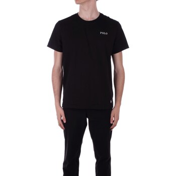 Υφασμάτινα Άνδρας T-shirt με κοντά μανίκια Ralph Lauren 714931650 Black