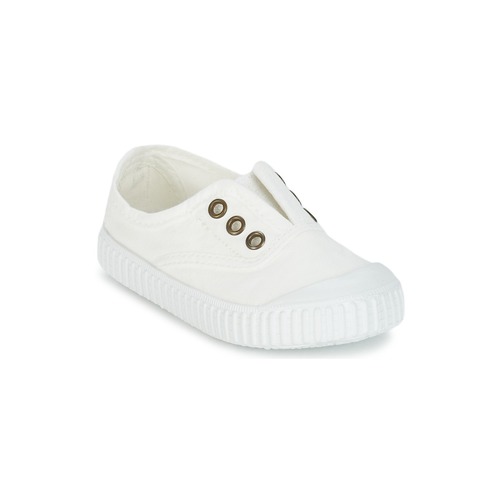 Παπούτσια Παιδί Χαμηλά Sneakers Victoria INGLESA LONA TINTADA Άσπρο