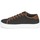 Παπούτσια Άνδρας Χαμηλά Sneakers Victoria BASKET LINO DETALLE MARRON Black / Brown
