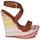 Παπούτσια Γυναίκα Σανδάλια / Πέδιλα Missoni XM015 Brown / Multicolour