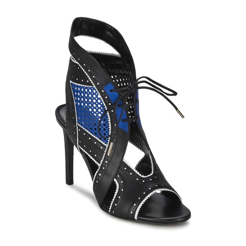 Παπούτσια Γυναίκα Σανδάλια / Πέδιλα Roberto Cavalli XPS254-PZ448 Black / Μπλέ