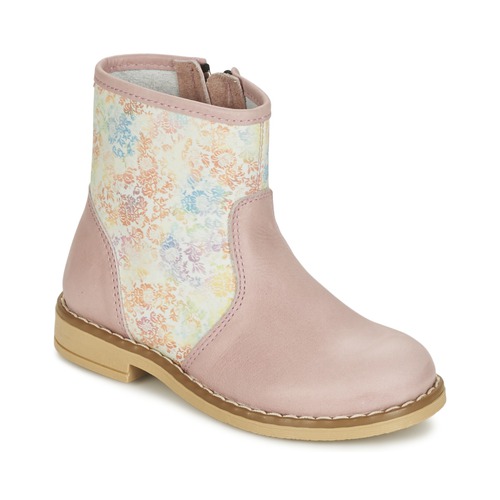 Παπούτσια Κορίτσι Μπότες Citrouille et Compagnie OUGAMO LIBERTY Ροζ / Flowercolor