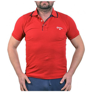 Υφασμάτινα Άνδρας T-shirts & Μπλούζες Converse Piquet Red