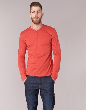 Υφασμάτινα Άνδρας Μπλουζάκια με μακριά μανίκια BOTD ETUNAMA Red
