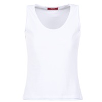 Υφασμάτινα Γυναίκα Αμάνικα / T-shirts χωρίς μανίκια BOTD EDEBALA Άσπρο