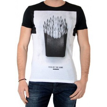 Υφασμάτινα Άνδρας T-shirt με κοντά μανίκια Japan Rags 50600 Black