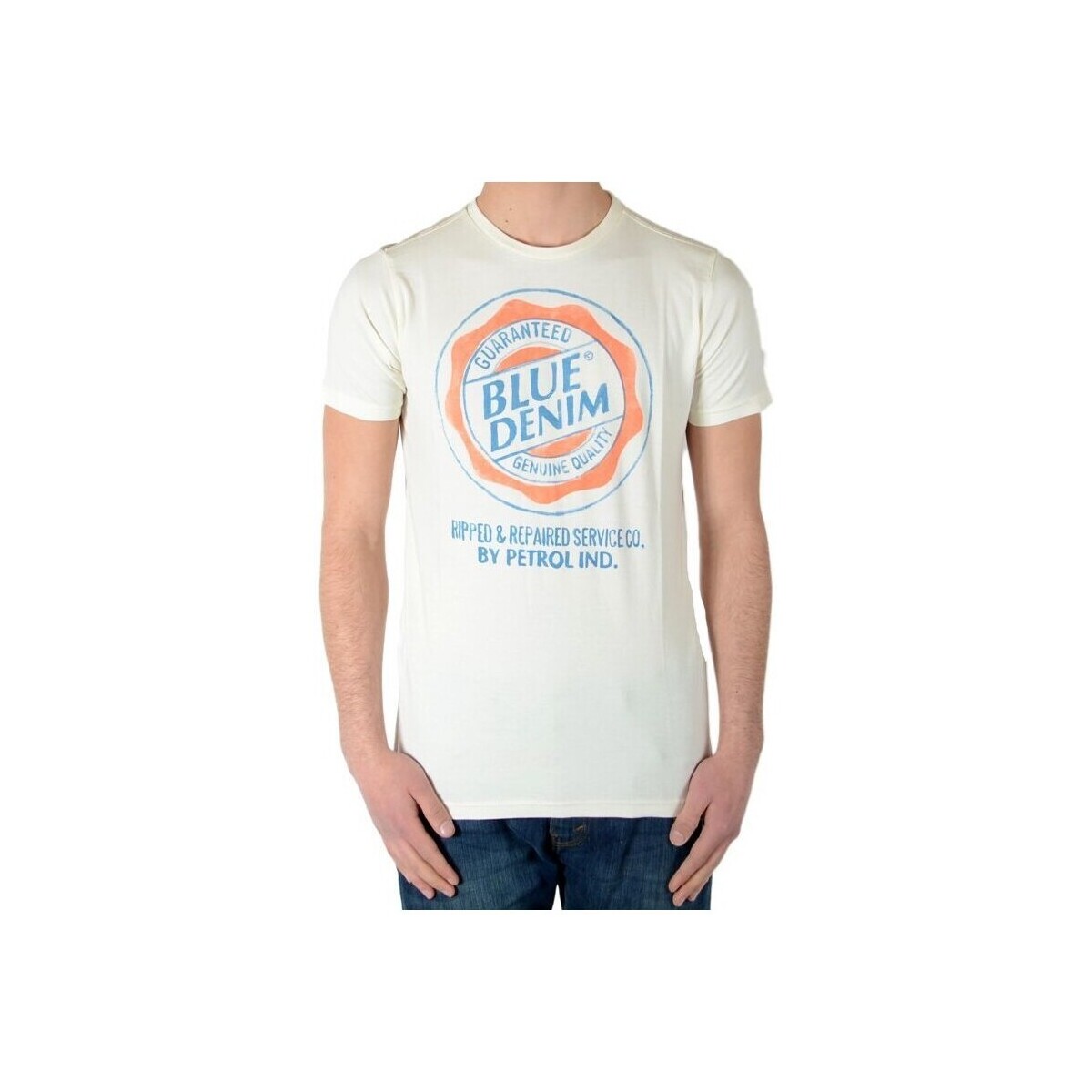 Υφασμάτινα Κορίτσι T-shirt με κοντά μανίκια Petrol Industries 55049 Beige