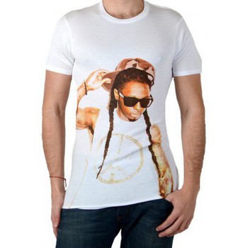 Υφασμάτινα Άνδρας T-shirt με κοντά μανίκια Eleven Paris 29156 Άσπρο