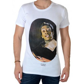 Υφασμάτινα Άνδρας T-shirt με κοντά μανίκια Eleven Paris 47047 Άσπρο