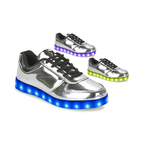 Παπούτσια Γυναίκα Χαμηλά Sneakers Wize & Ope THE LIGHT Silver