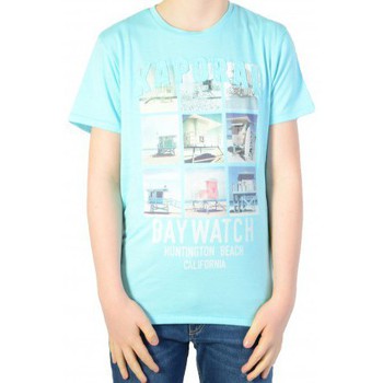Υφασμάτινα Αγόρι T-shirt με κοντά μανίκια Kaporal 74957 Μπλέ