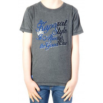 Υφασμάτινα Αγόρι T-shirt με κοντά μανίκια Kaporal 74961 Grey