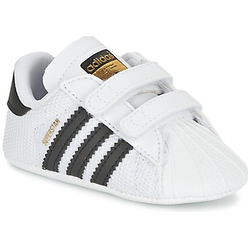 Παπούτσια Παιδί Χαμηλά Sneakers adidas Originals SUPERSTAR CRIB Άσπρο
