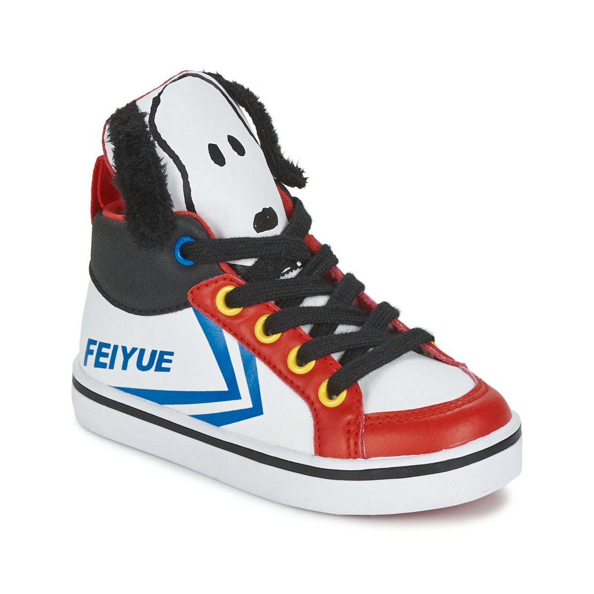 Παπούτσια Παιδί Ψηλά Sneakers Feiyue DELTA MID PEANUTS Άσπρο / Black / Red